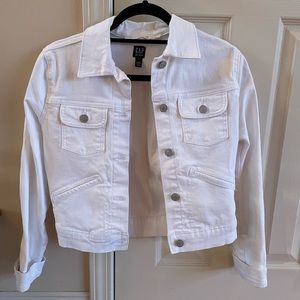 White Jean Jacket